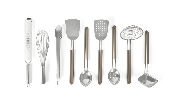 Steel kitchen gadgets