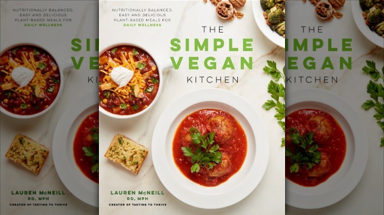 The Simple Vegan Kitchen cookbook cover