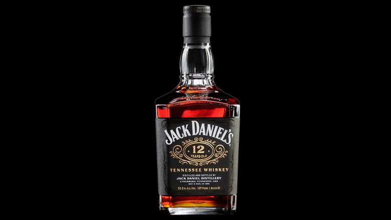 Jack Daniels 12 Year bottle