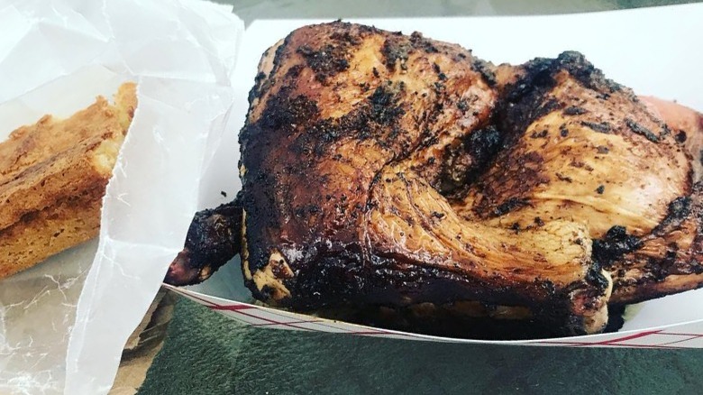 smoked slab of meat