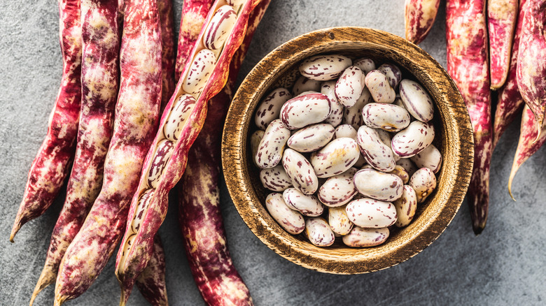 dry beans in a bowl