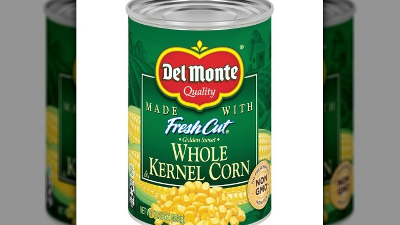 Whole kernel corn in can