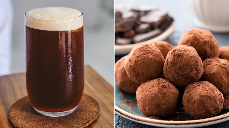 cold brew chocolate truffles