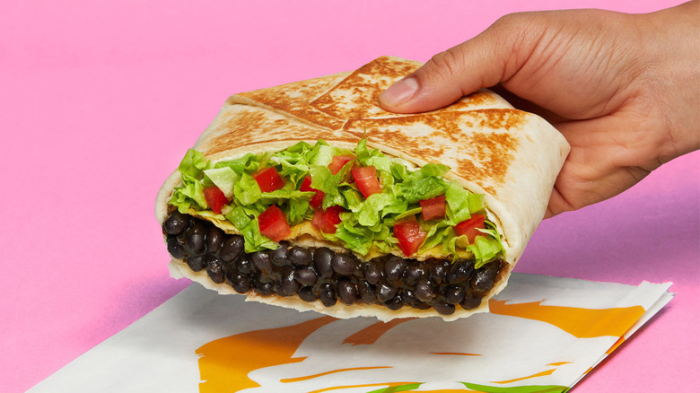 Black Bean Crunch Wrap Supreme