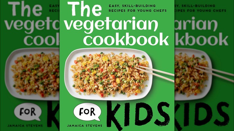 cover vegetarian cookbook kids