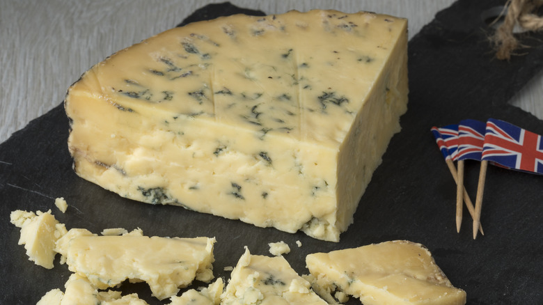 Aged Stilton cheese