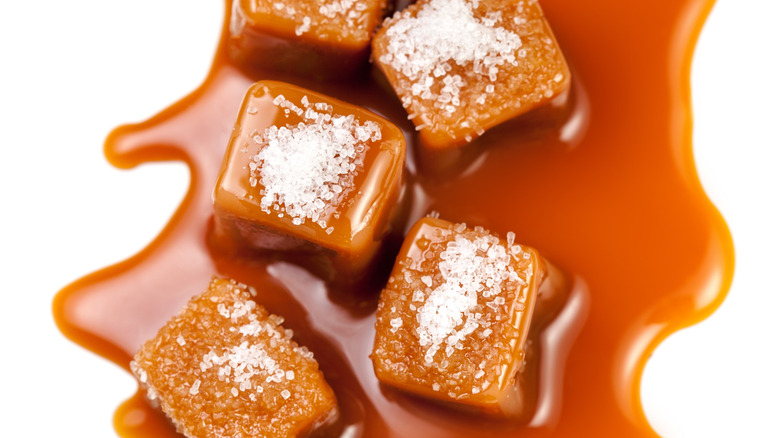 Caramels with heavy salt