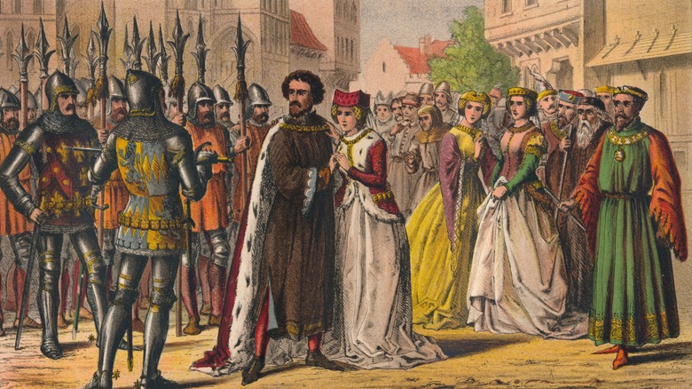 A scene from Shakespeare's Richard II