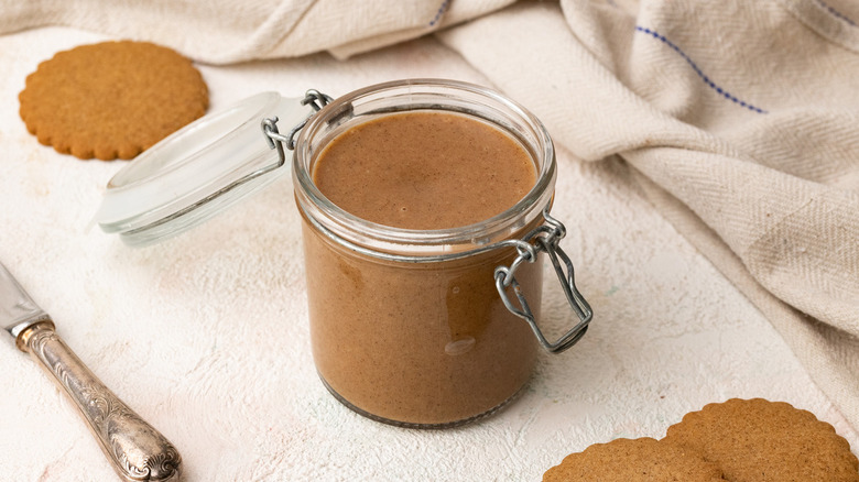 jar of cookie butter