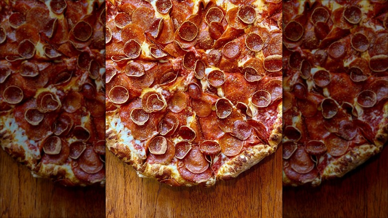 Hideaway Pizza's pepperoni pizza