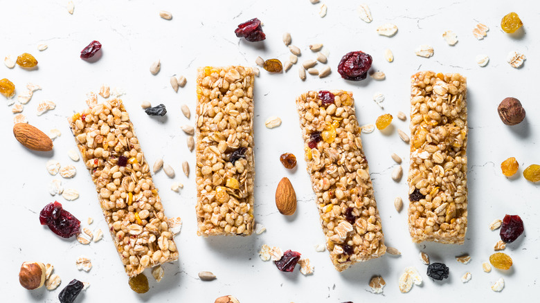 Homemade granola bars