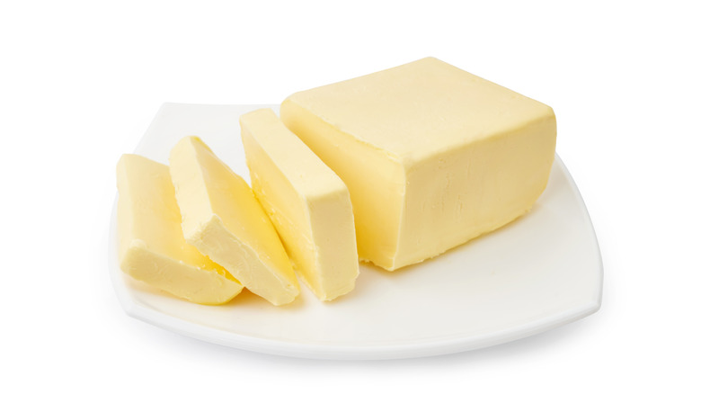 Block of butter