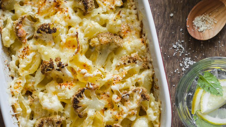 Cauliflower mac and cheese