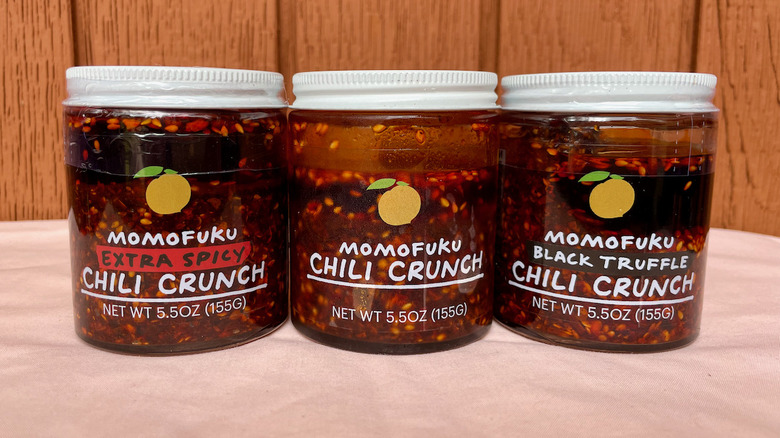 Momofuku chili crunch 3 jars