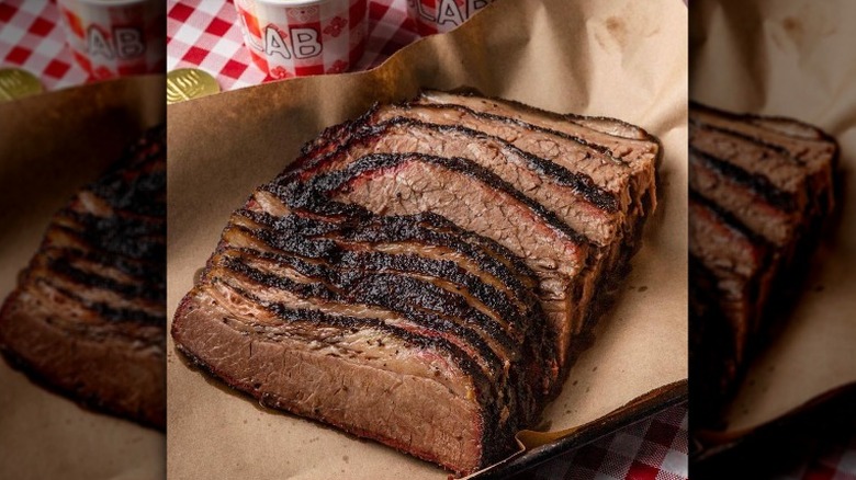 Brisket in a basket