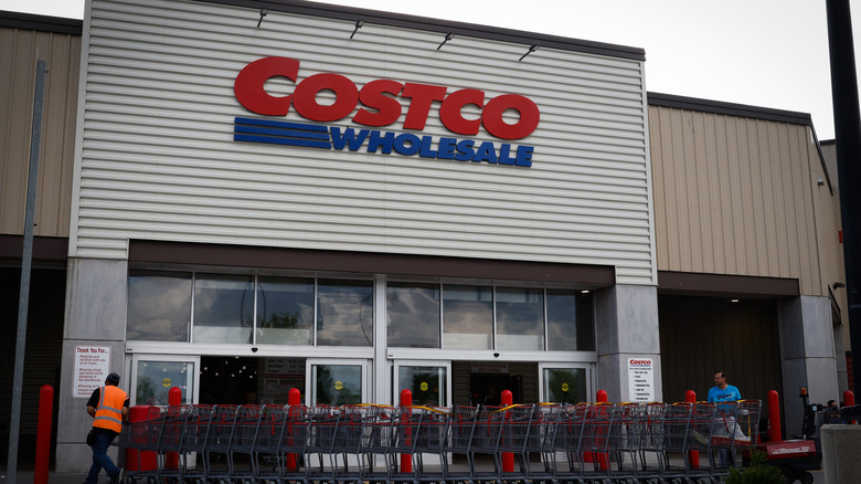 Exterior of Costco