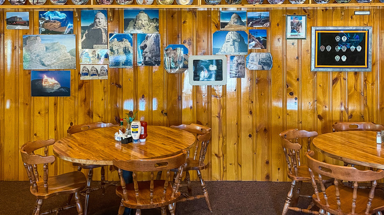 Tables at Laughing Water Restaurant