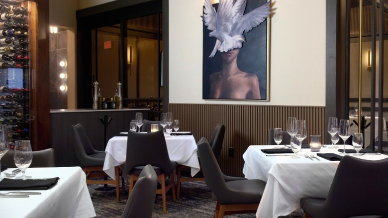 J-Prime Steakhouse dining room