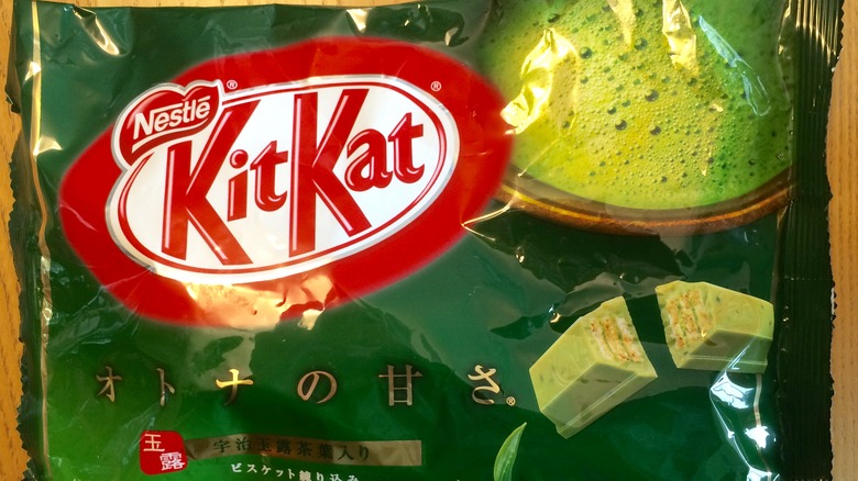 Japanese green Kit Kat