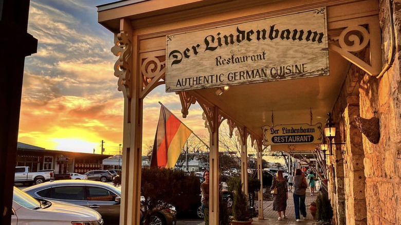 Der Lindenbaum restaurant in Fredericksburg