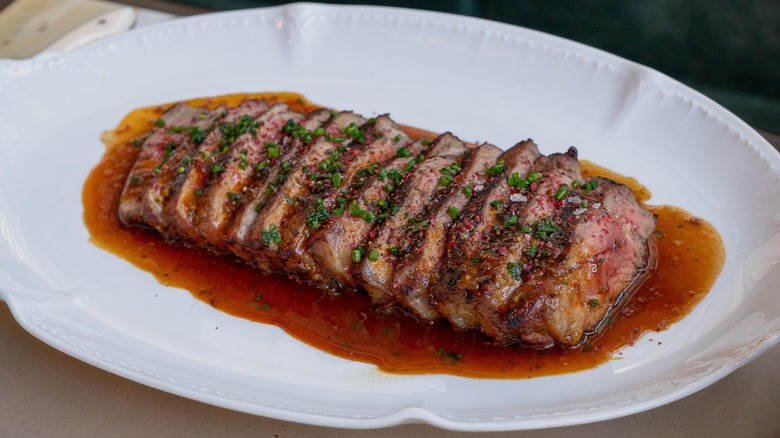 steak au poivre 