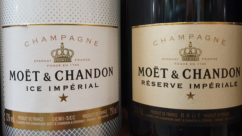 Moët & Chandon Réserve Impérial bottles