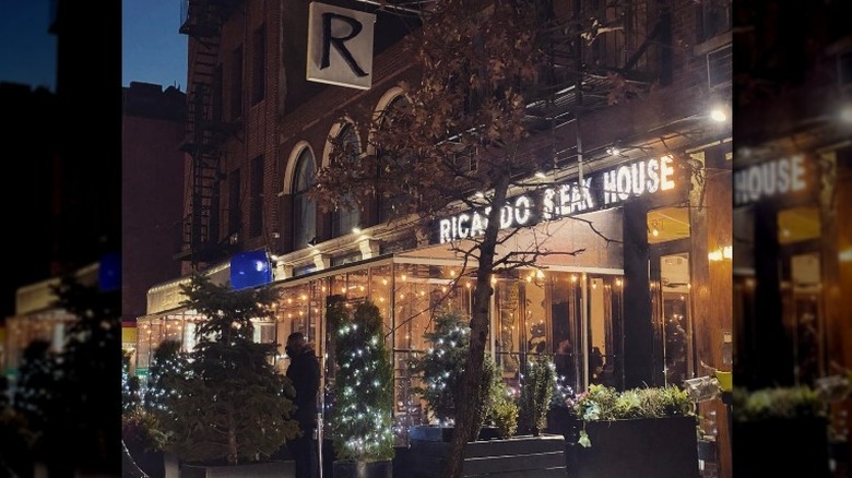 Exterior of The Ricardo Steakhouse