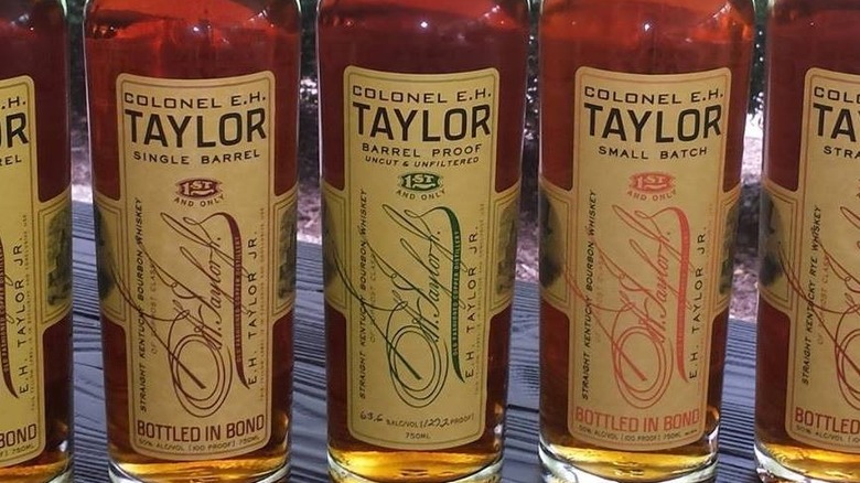 Colonel E.H. Taylor bourbons