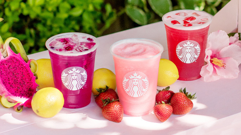 Starbucks Blended Strawberry Lemonade