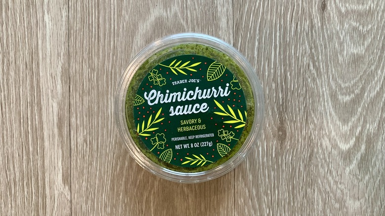 Trader Joe's Chimichurri Sauce