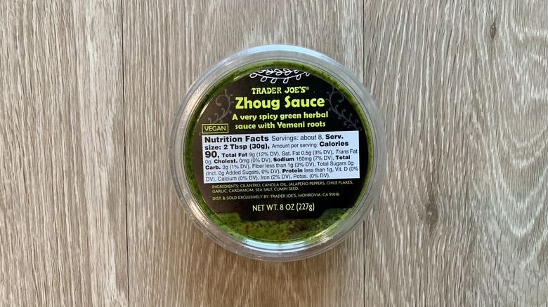 Trader Joe's Zhoug Sauce Condiment