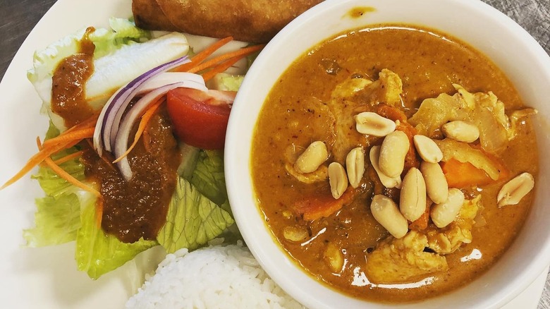 Thai peanut dish