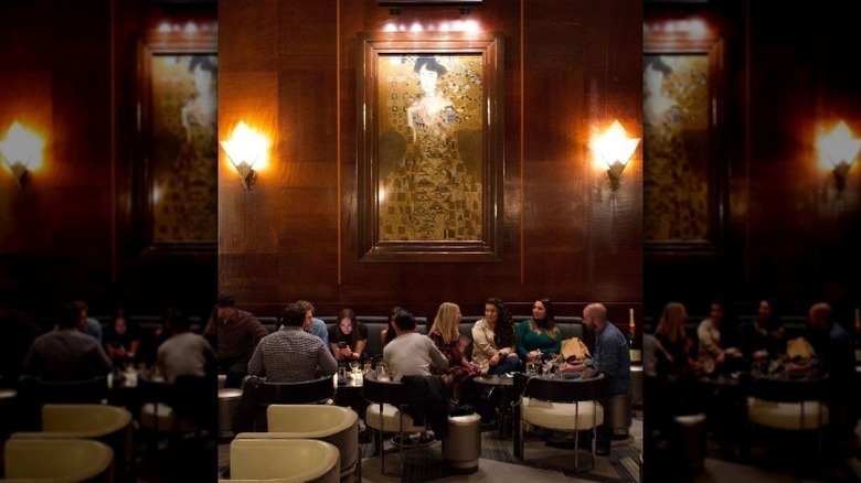 people sitting in restaurant