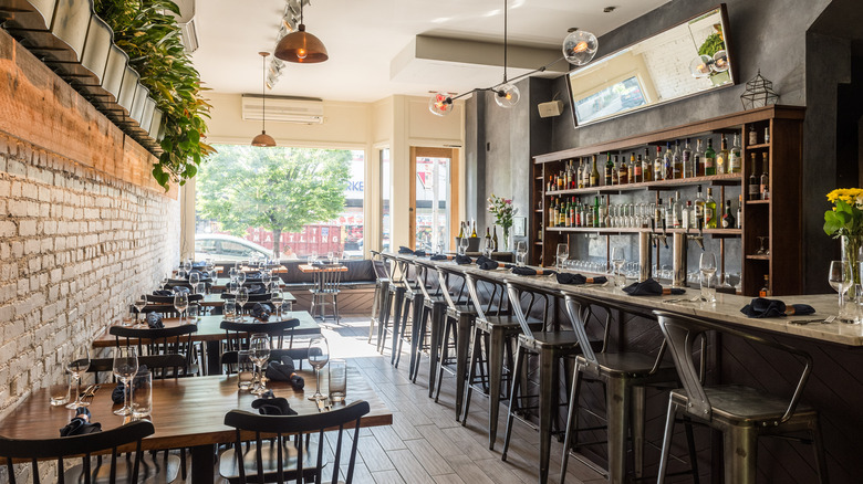 Olmsted dining room and bar