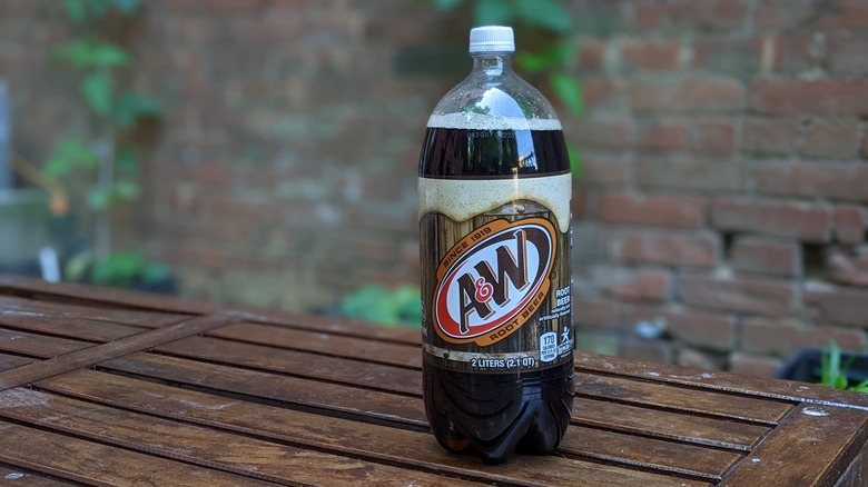 A&W root beer 2 liter