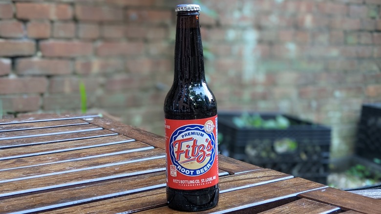 Fitz's root beer bottle