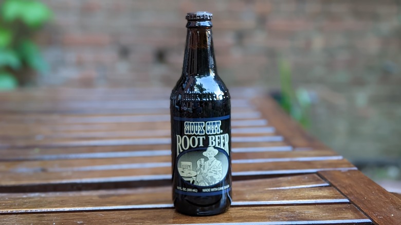 Sioux City root beer bottle