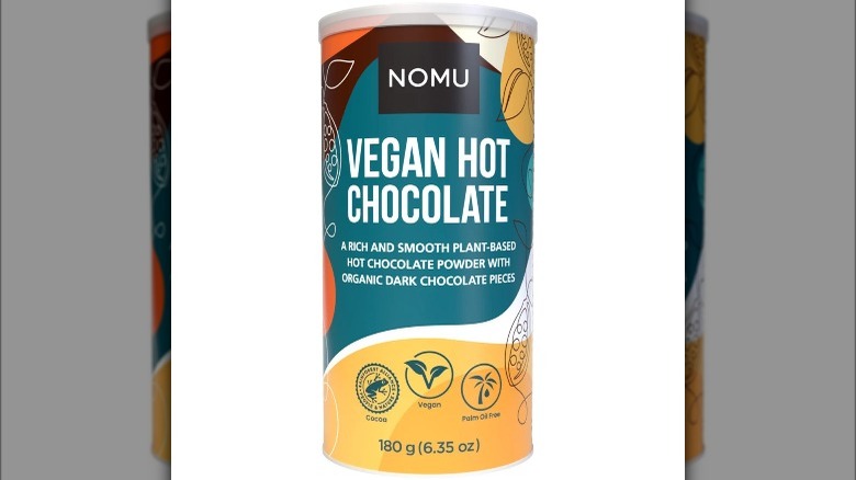 NOMU vegan hot chocolate
