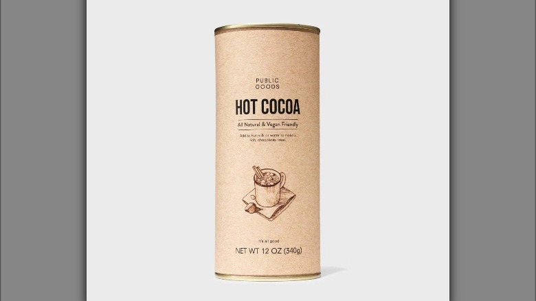 Public Goods hot cocoa mix