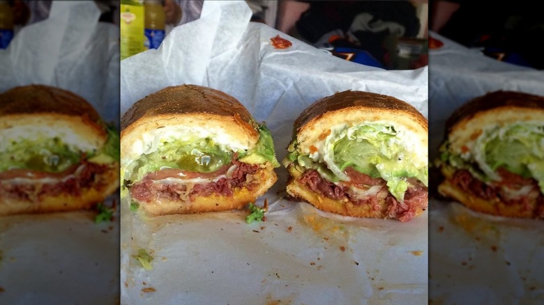 Submarine Center sandwich