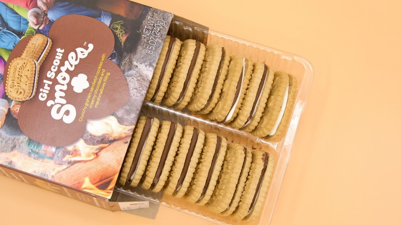 Girl Scout cookie S'mores