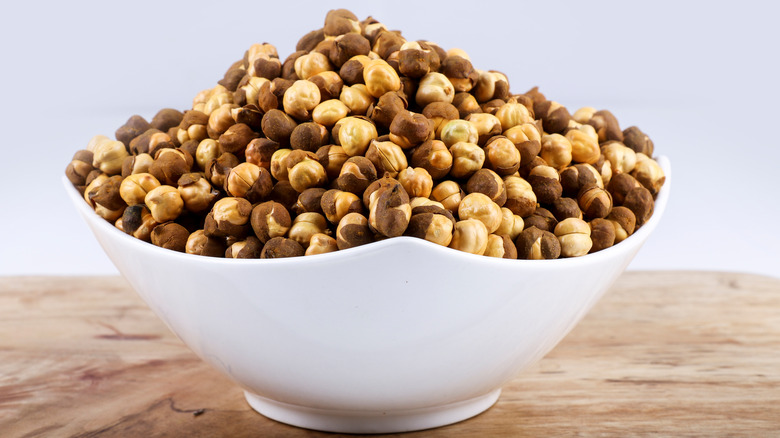 bowl of desi chickpeas