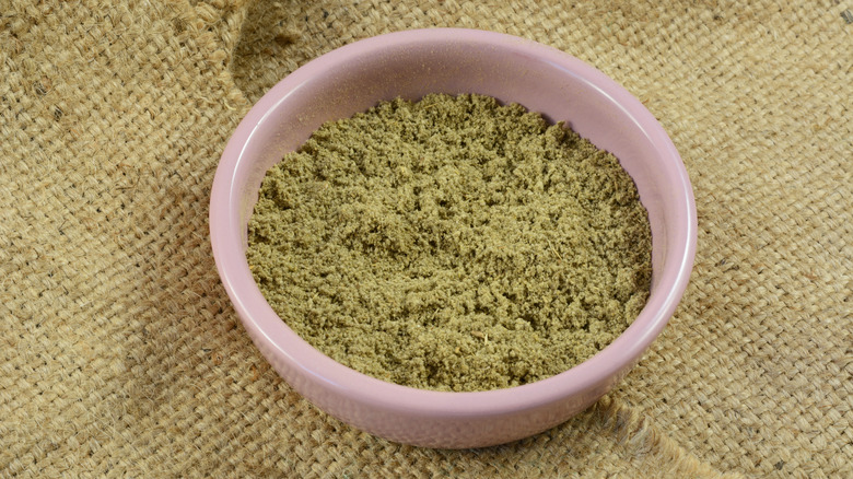 dish of rubbed sage