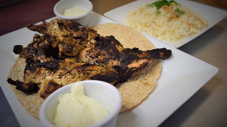 Chicken at Tamr Mediterranean Grille