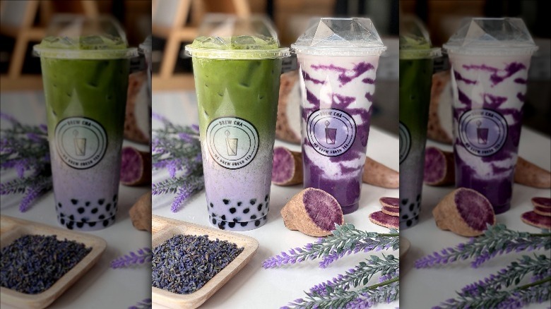 boba drinks from Brew Cha