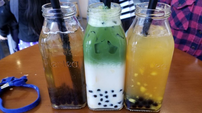 boba bottles from Plentea