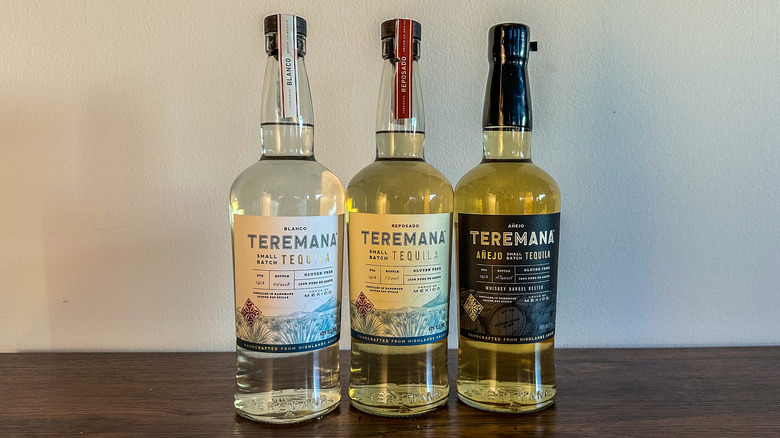 Teremana tequila bottles