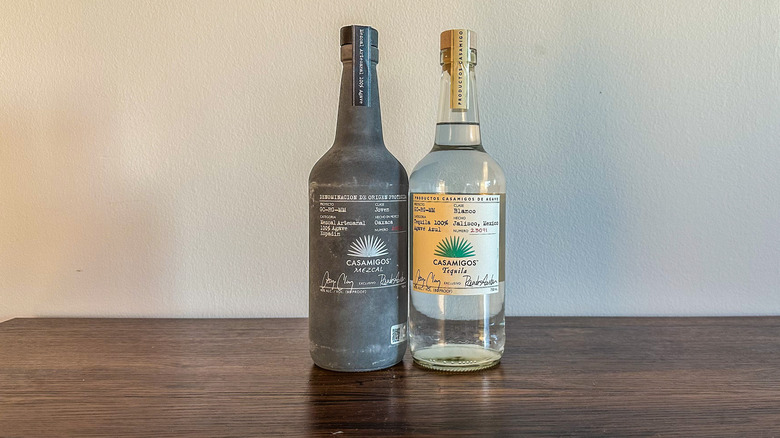 Casamigos mezcal and tequila