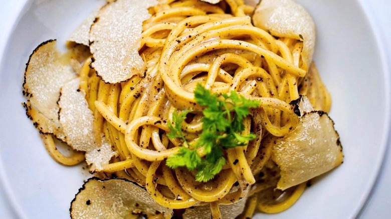 Truffle pasta at Potente