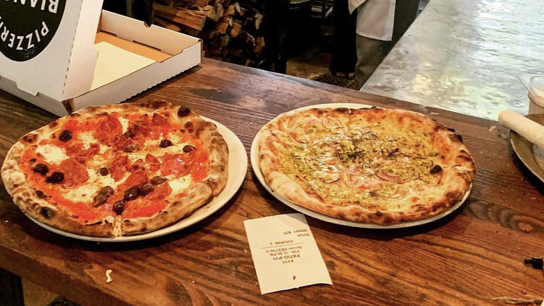 Pizzas at Pizzeria Bianco